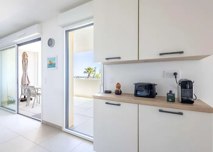 Apartment Superbe T3 Vue Mer&plage A Pied