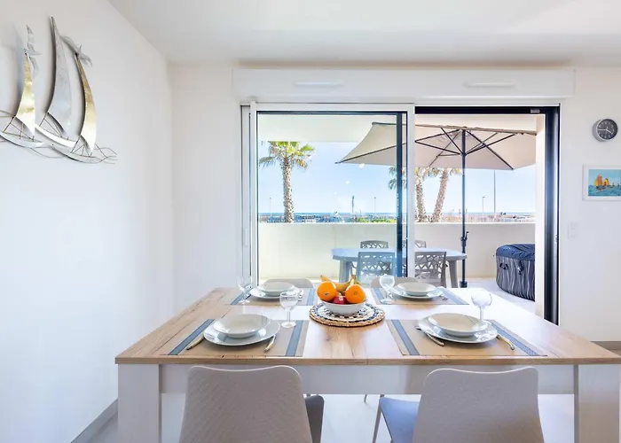 Apartment Superbe T3 Vue Mer&plage A Pied Valras-Plage